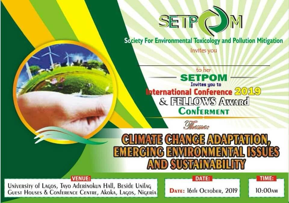 SETPOM International Conference 2019 event flyer