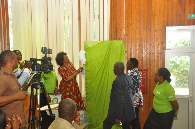 The ceremonial unveiling during the E-Squad launch