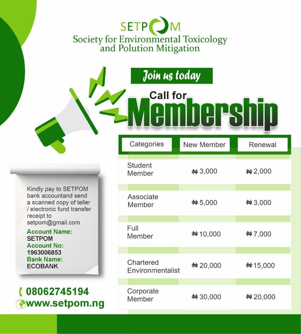 SETPOM call for membership poster